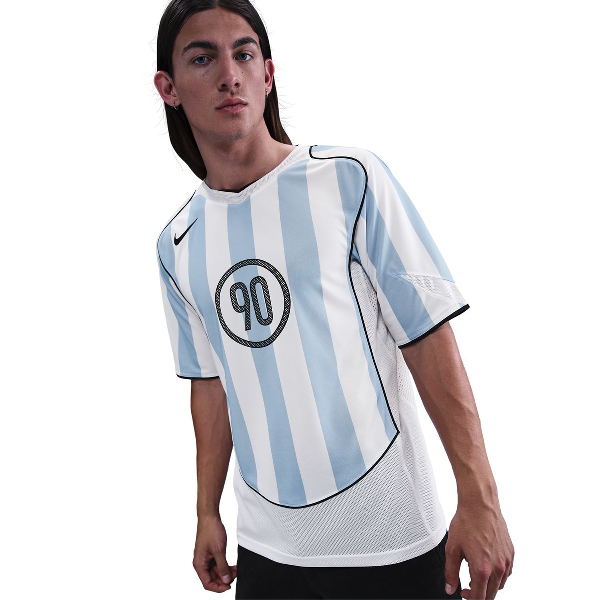 T-shirt de Homem Total 90 Energy Azul-3