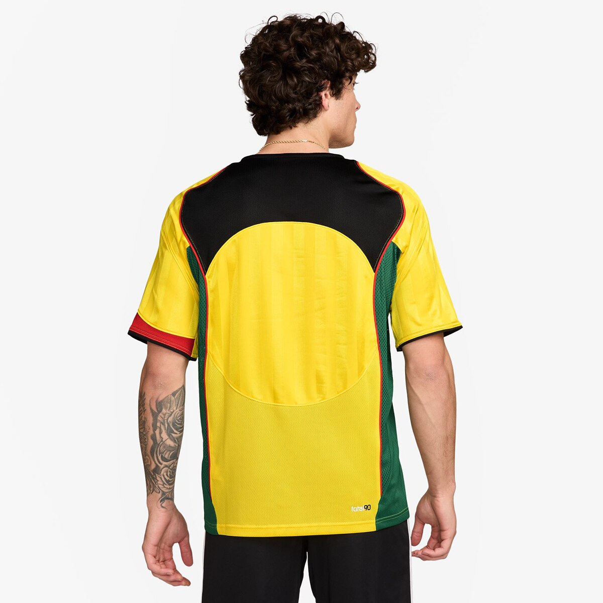 T-shirt de Homem Total 90 Energy Amarelo-2