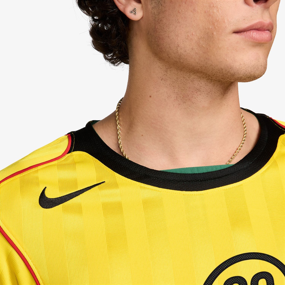 T-shirt de Homem Total 90 Energy Amarelo-3