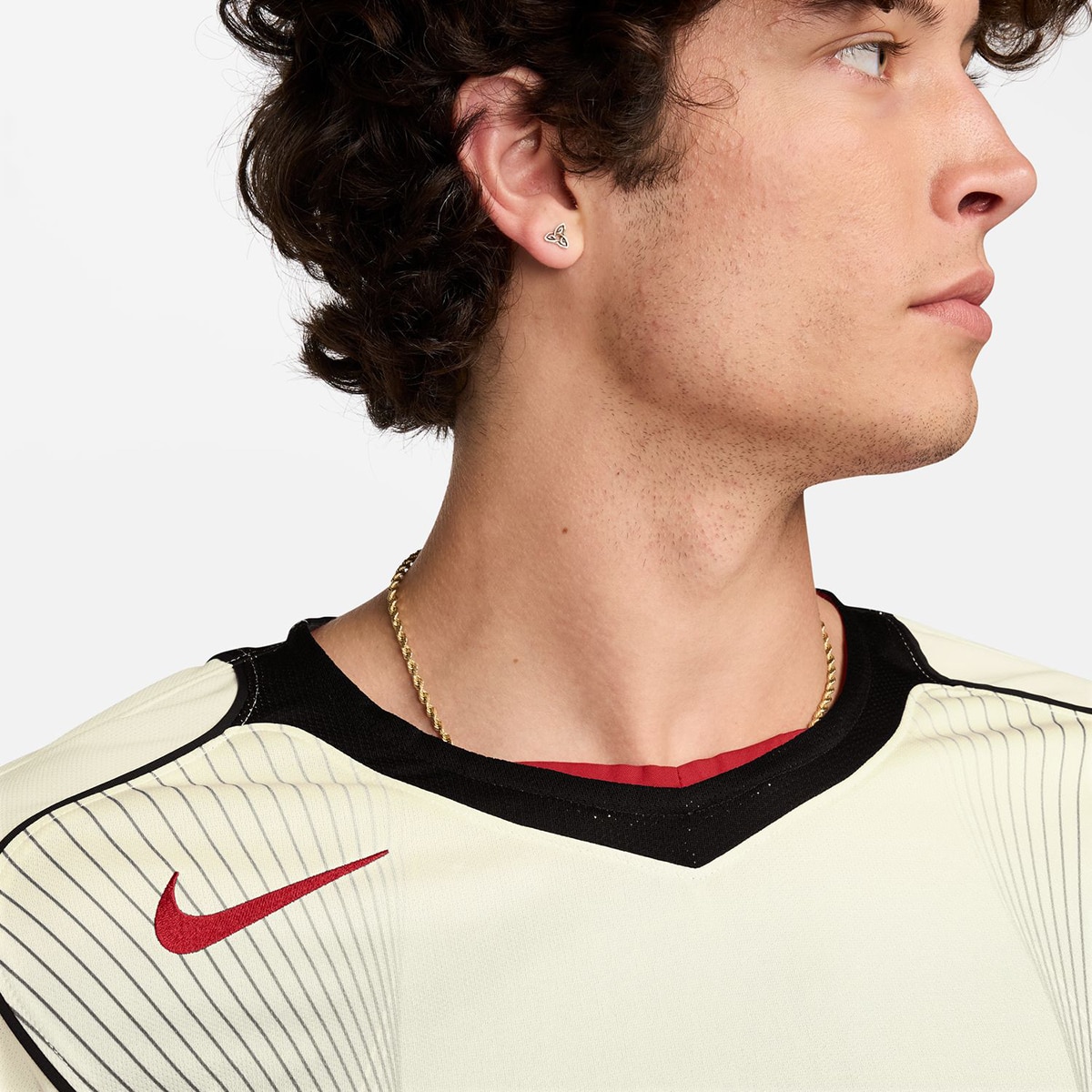 T-shirt de Homem Total 90 Branco-3