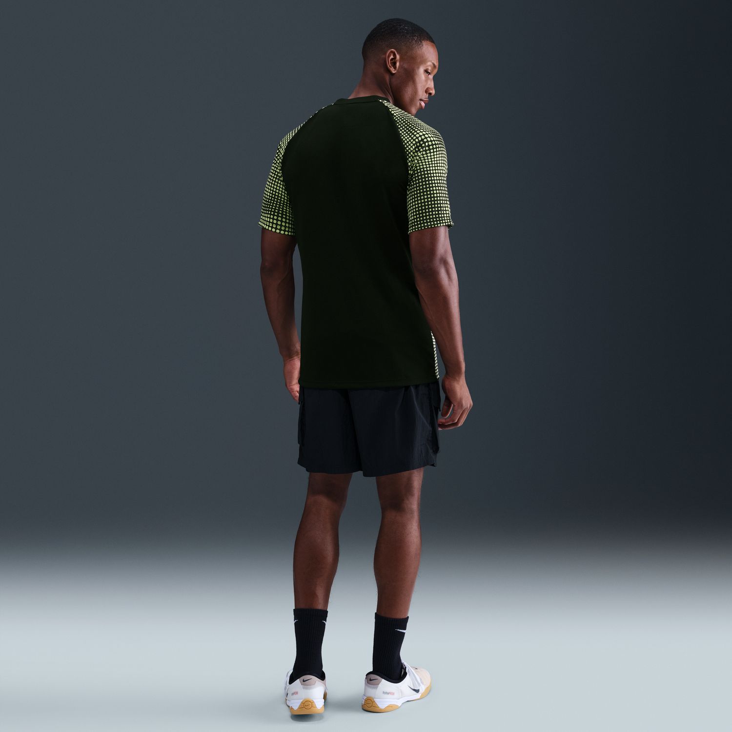 T-shirt de homem Dri-FIT Academy Nike Estampado-3