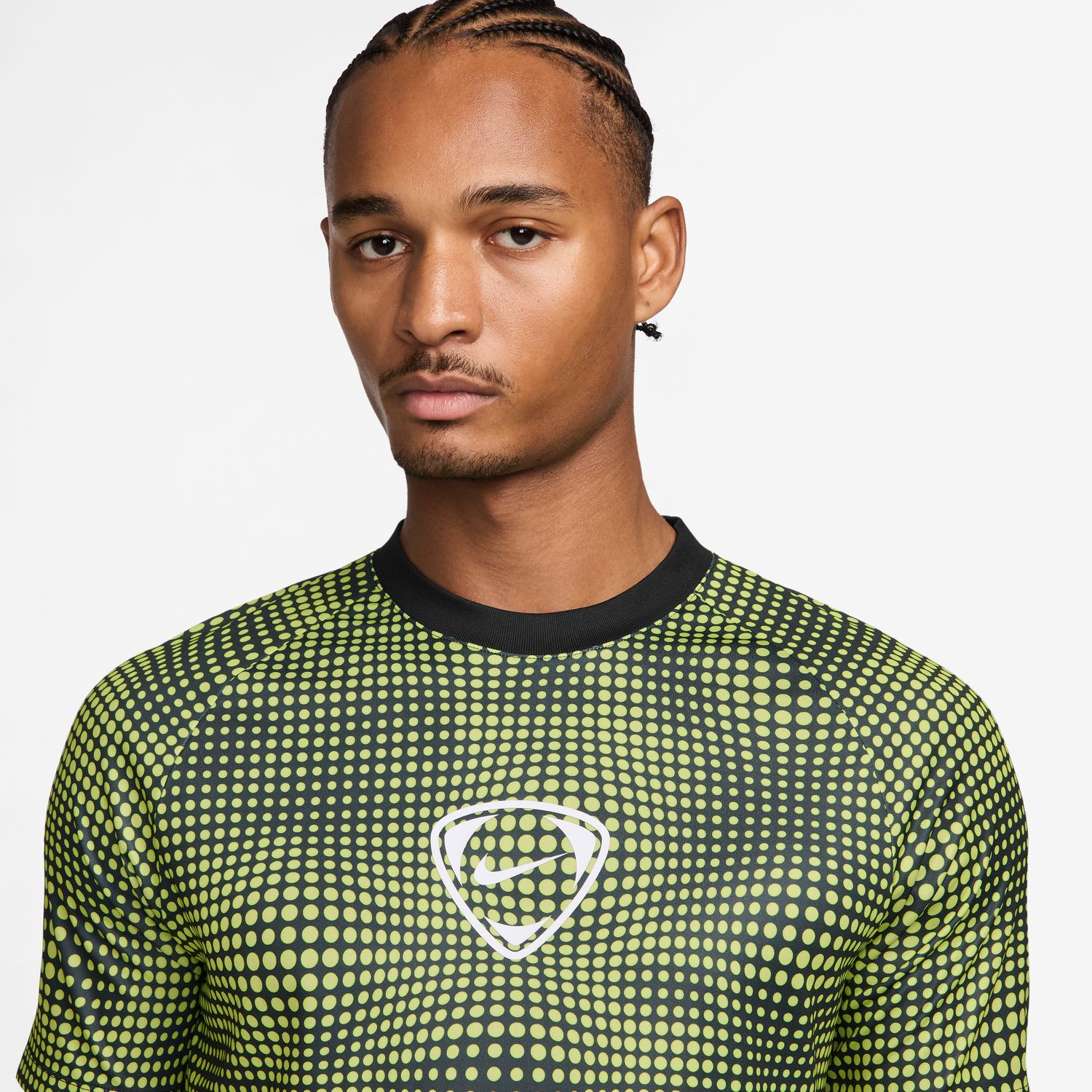 T-shirt de homem Dri-FIT Academy Nike Estampado-5