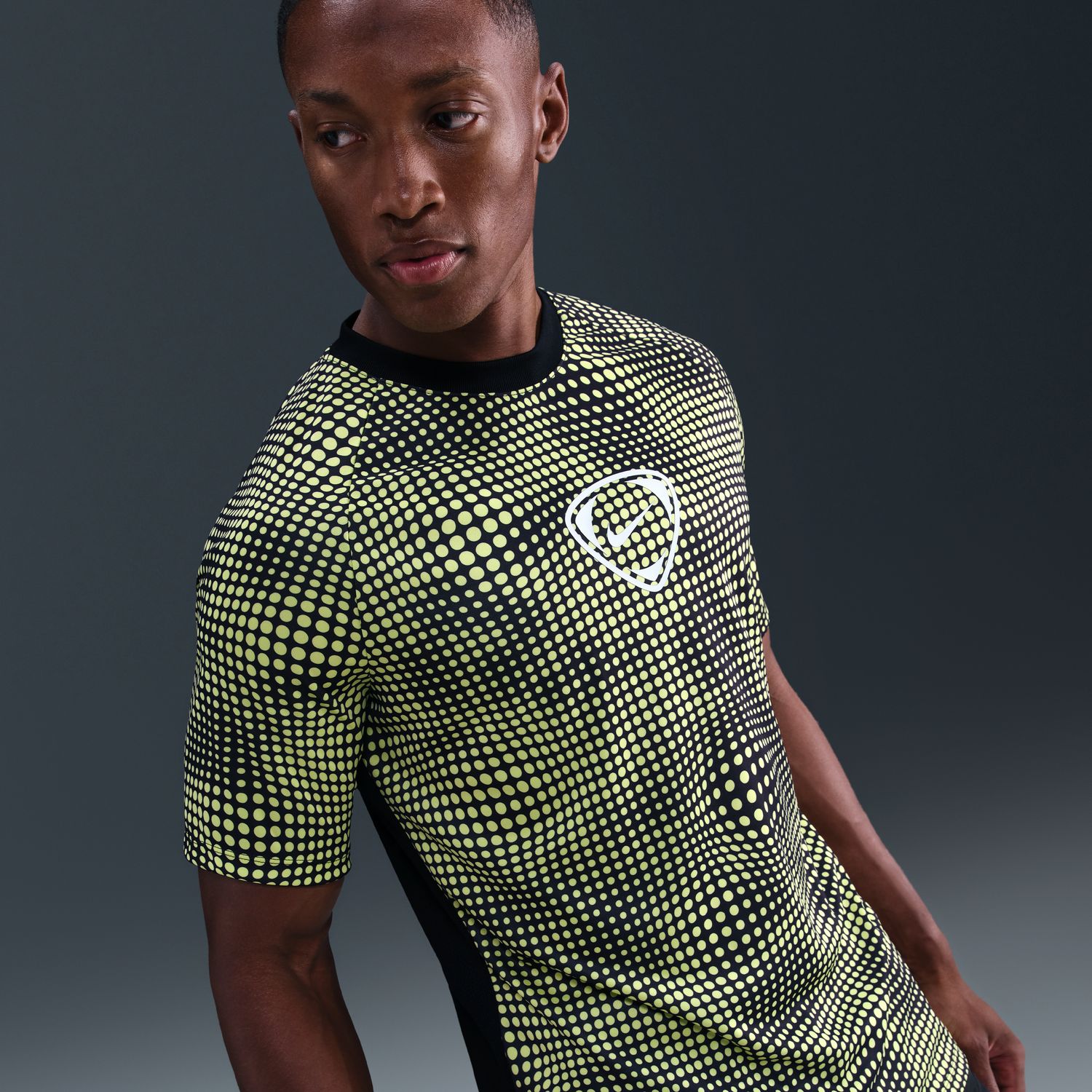 T-shirt de homem Dri-FIT Academy Nike Estampado-6