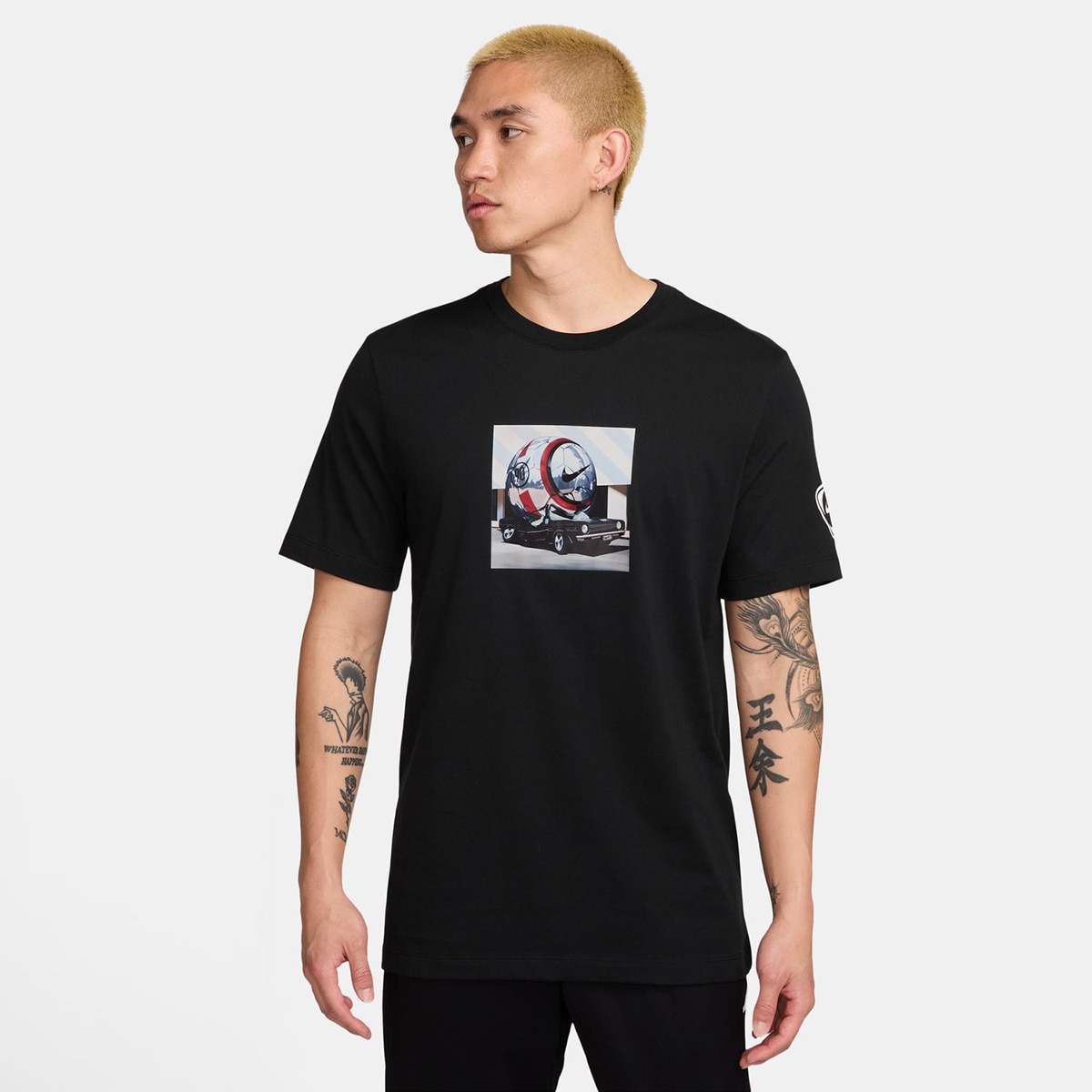 T-shirt de Homem Tee Total 90 Preto-1