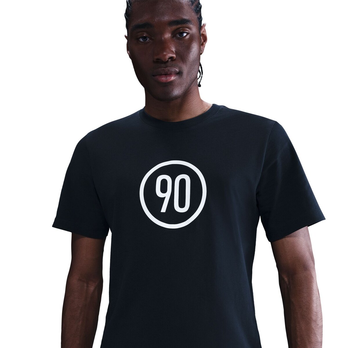 T-shirt de Homem Tee Total 90 Preto-5