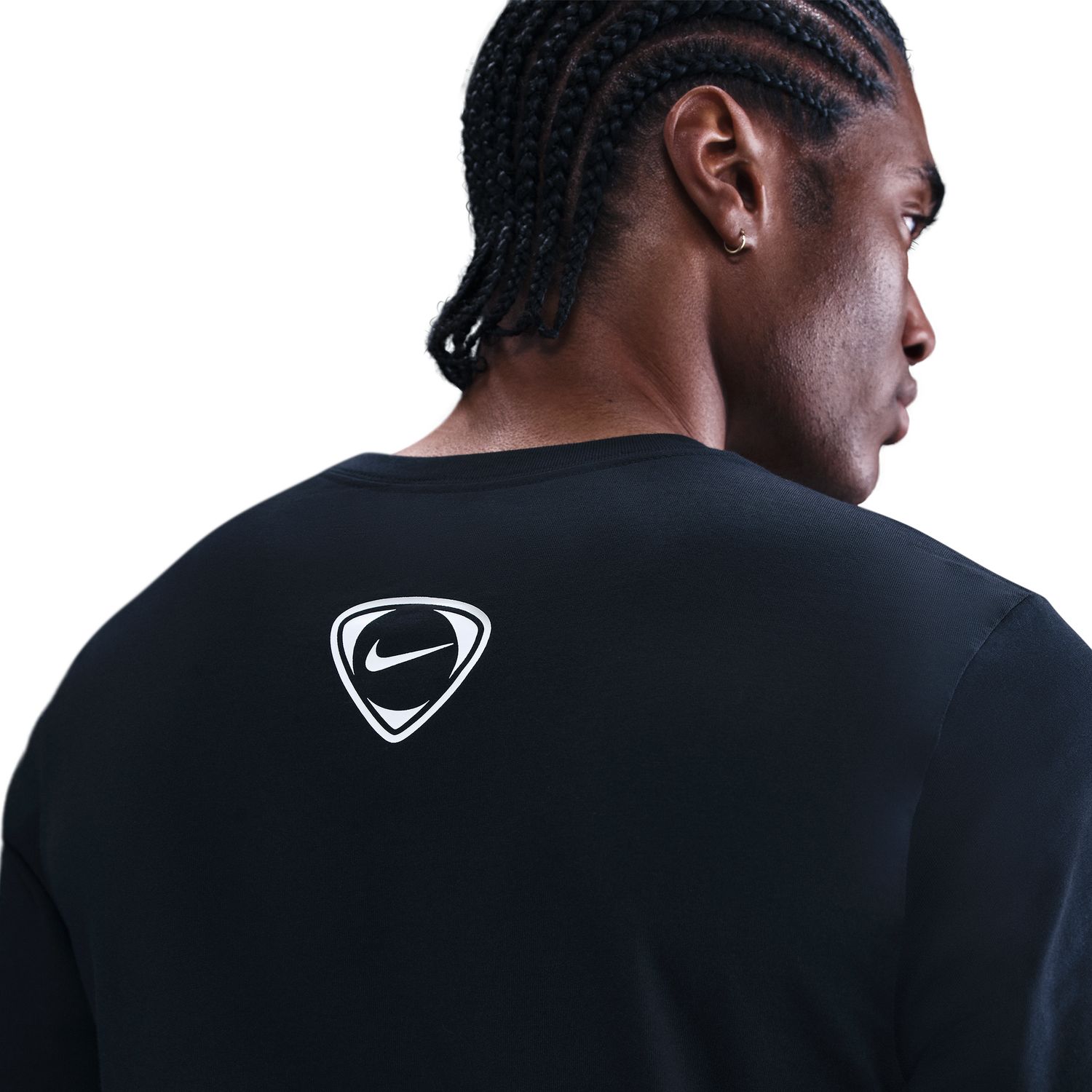T-shirt de Homem Tee Total 90 Preto-6
