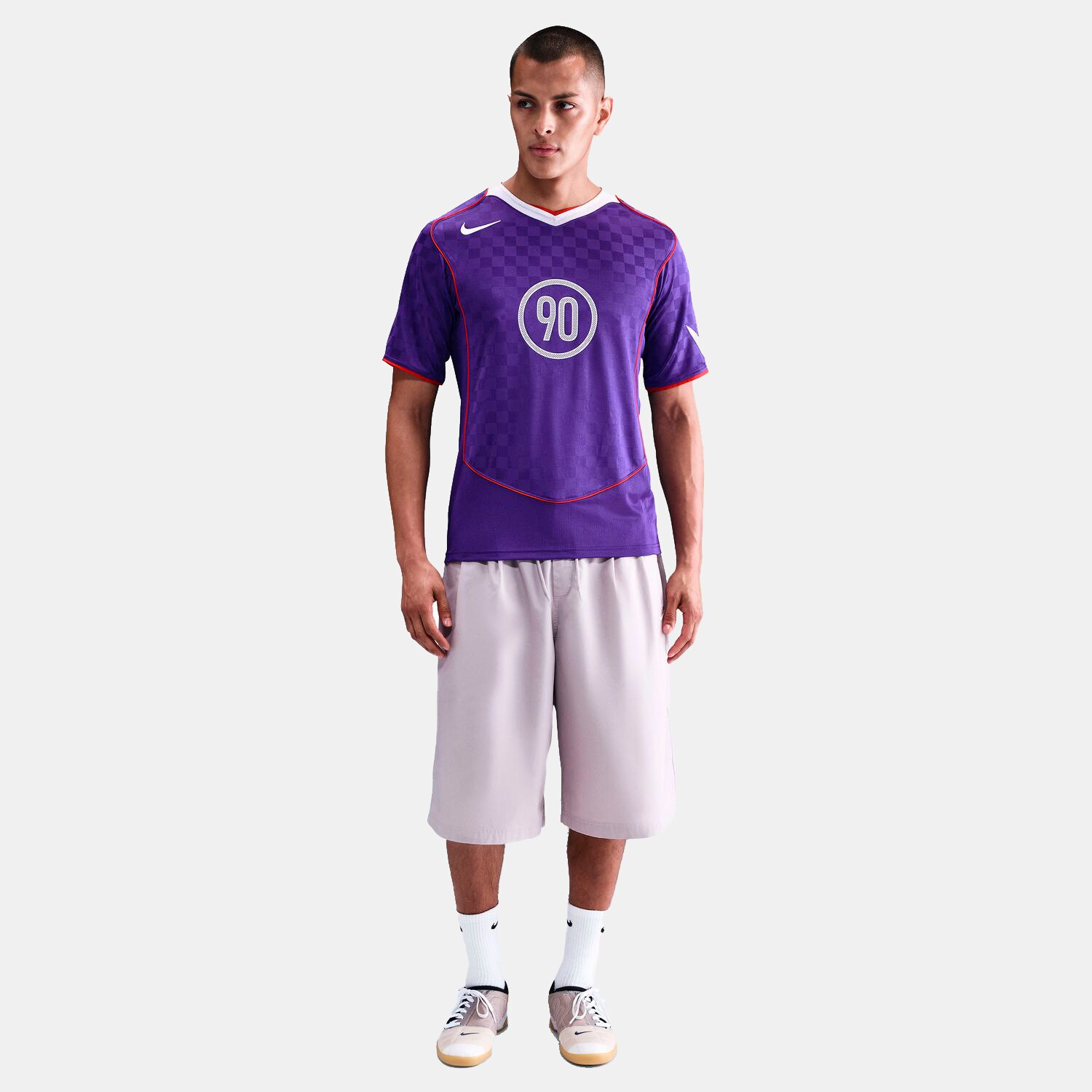 T-shirt de Homem Total 90 Roxo-1