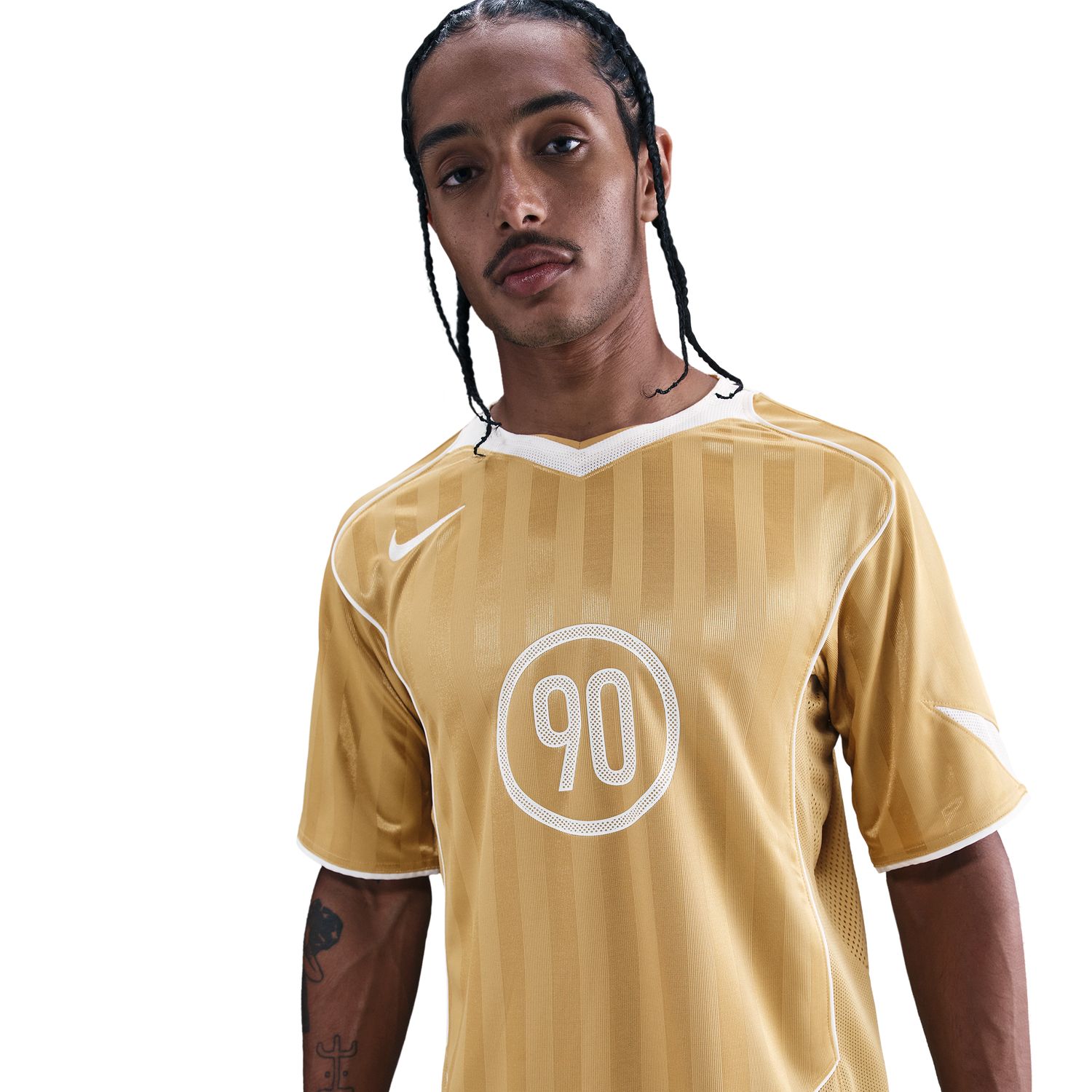 T-shirt de Homem Total 90 Amarelo-3