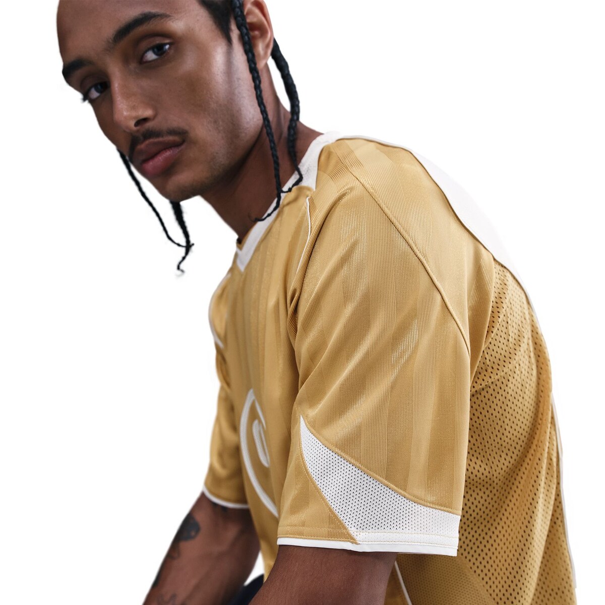 T-shirt de Homem Total 90 Amarelo-5