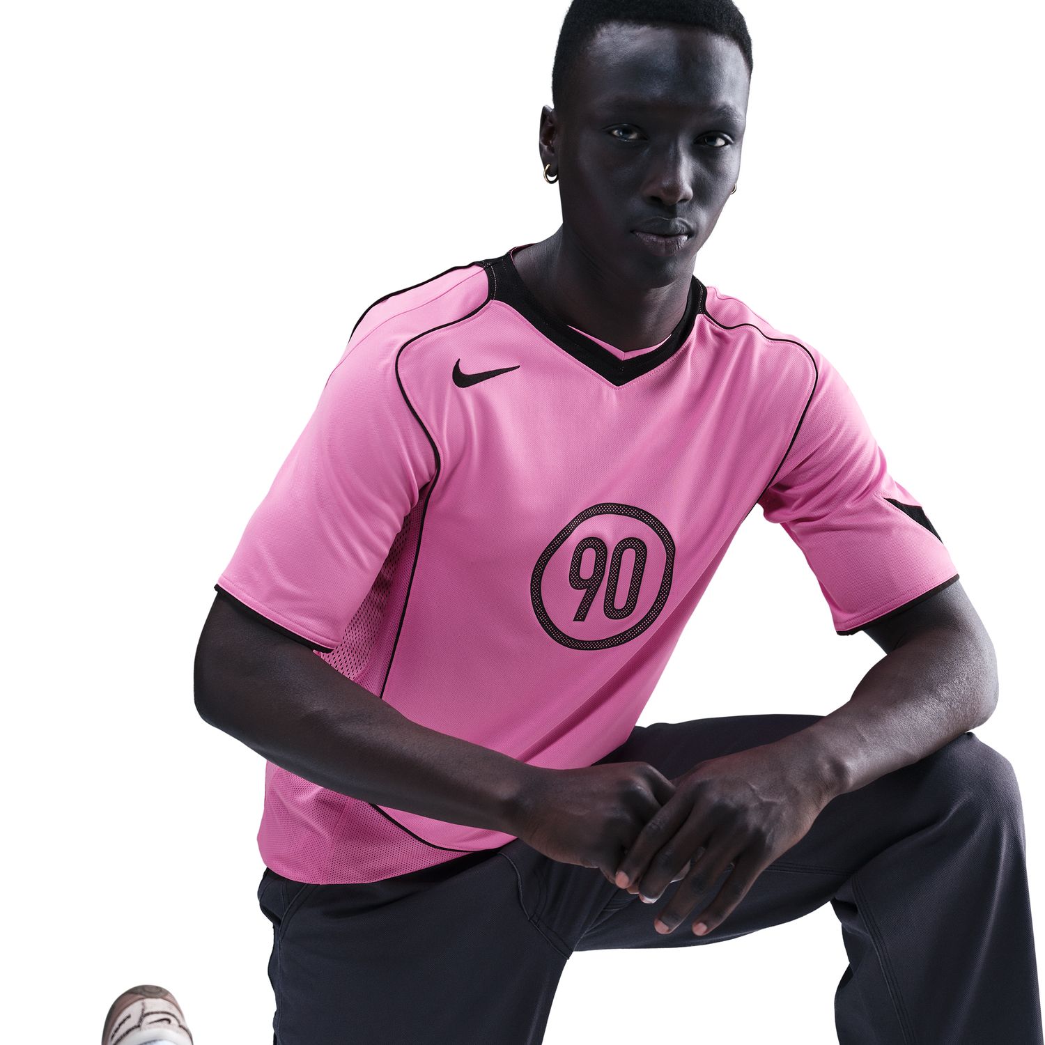 T-shirt de Homem Total 90 Rosa-1