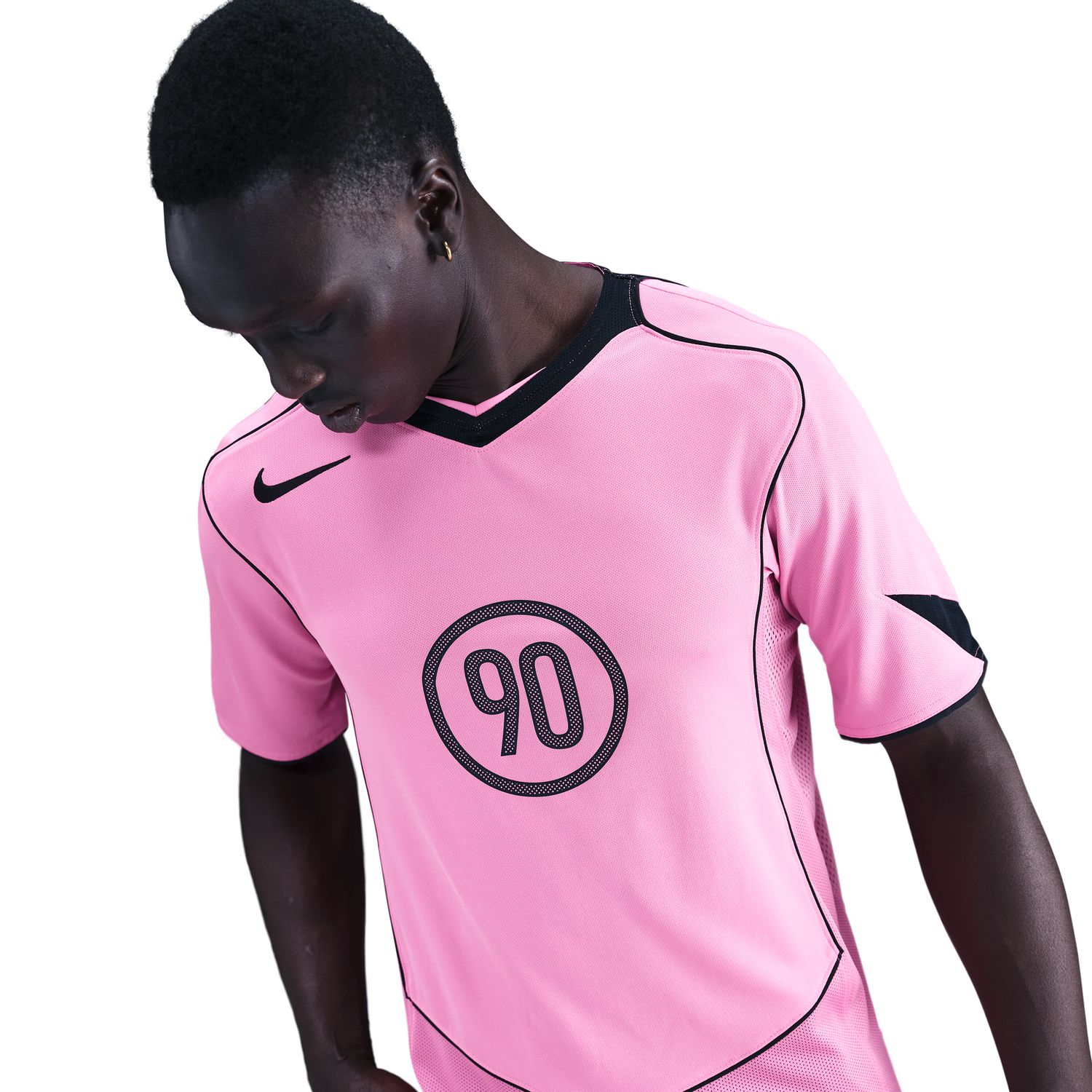 T-shirt de Homem Total 90 Rosa-2