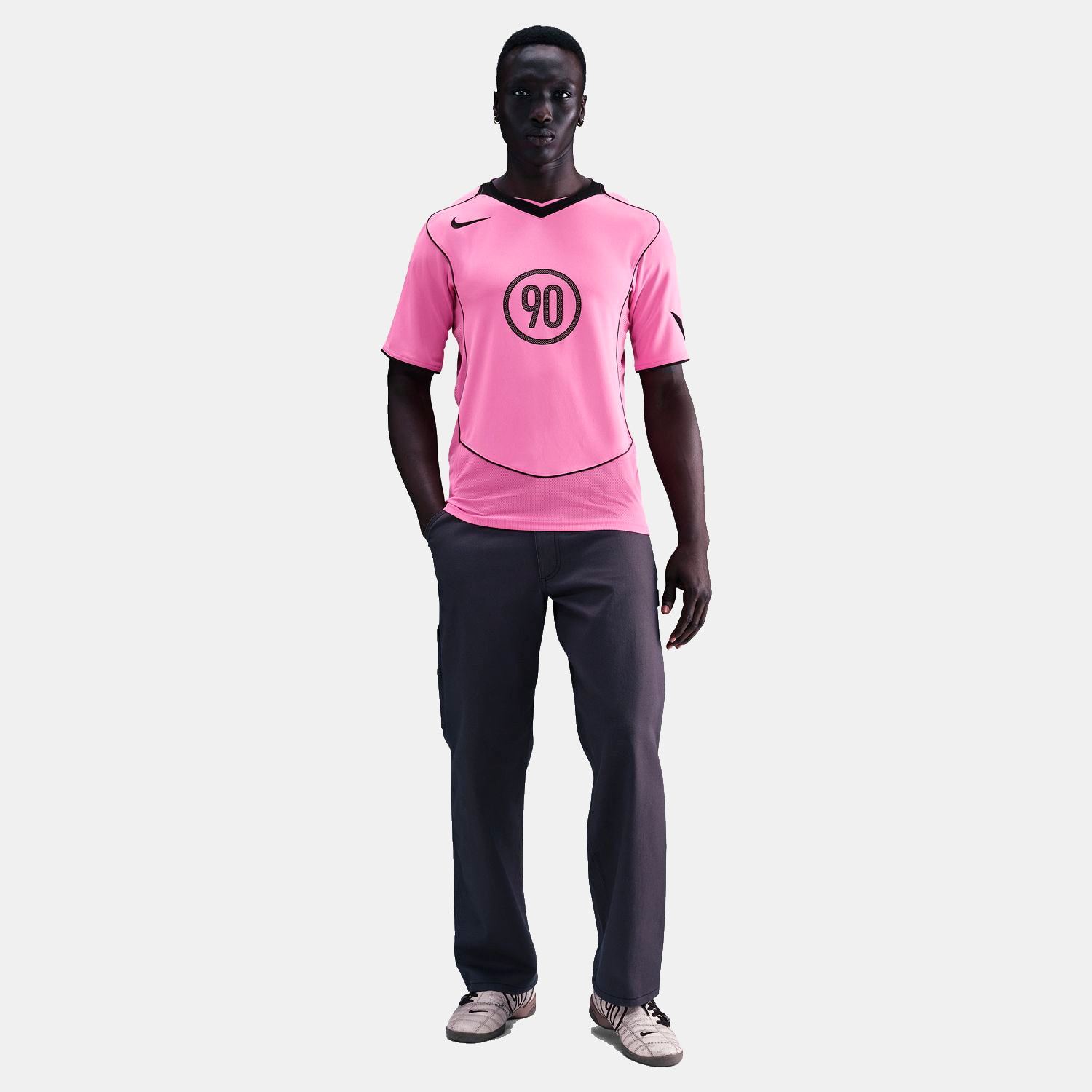 T-shirt de Homem Total 90 Rosa-4