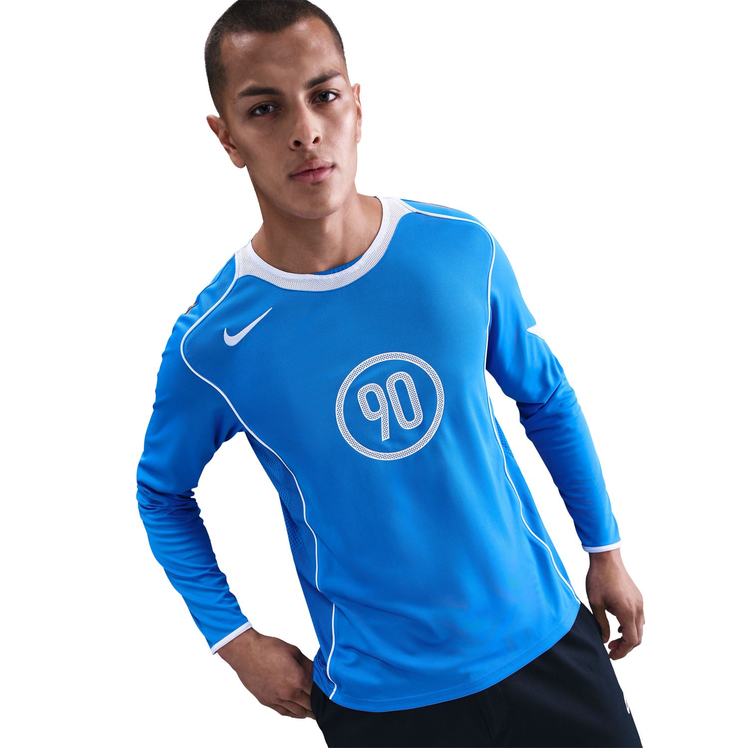 T-shirt de Homem Total 90 Azul-3