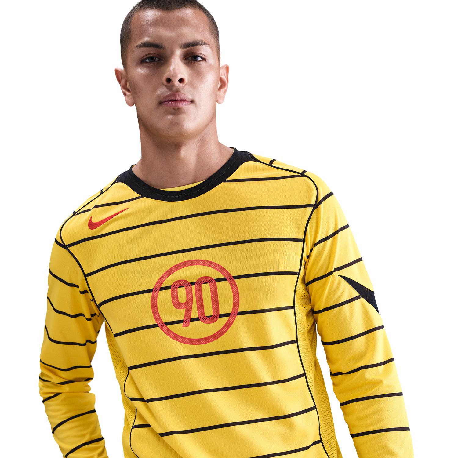 T-shirt de Homem Total 90 Amarelo-3