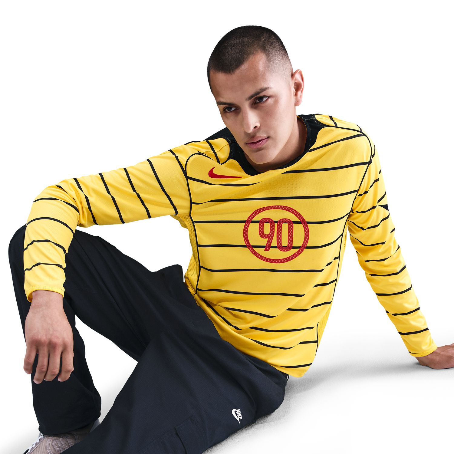 T-shirt de Homem Total 90 Amarelo-5