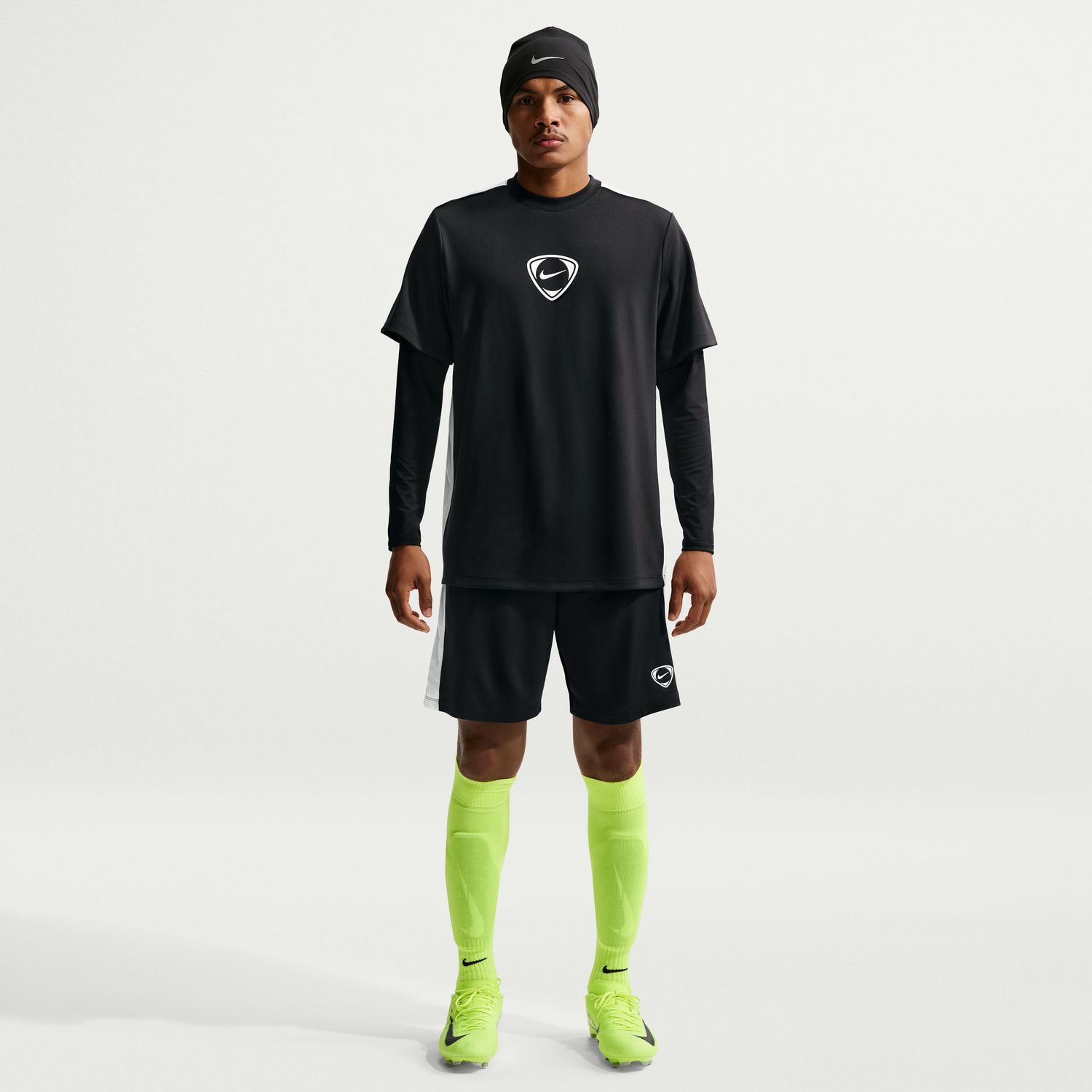 T-shirt de Homem Academy+ Dri-FIT Preto-3