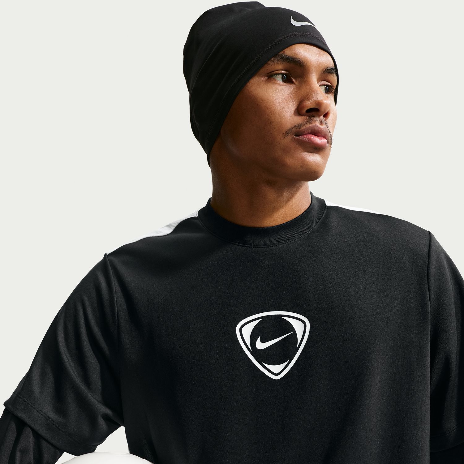 T-shirt de Homem Academy+ Dri-FIT Preto-5