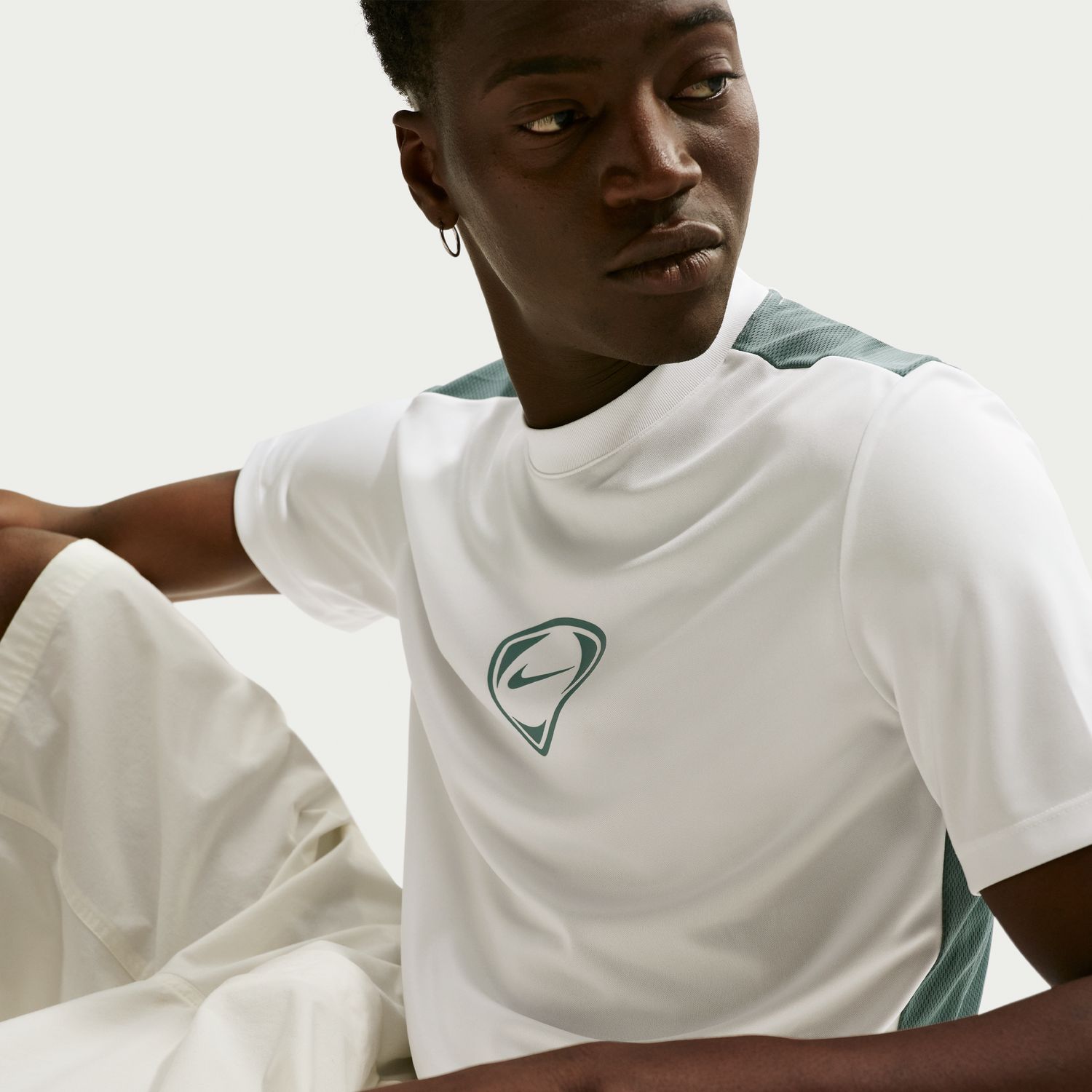 Imagen 4 de Camiseta de hombre Academy+ Nike - Blanco Blanco