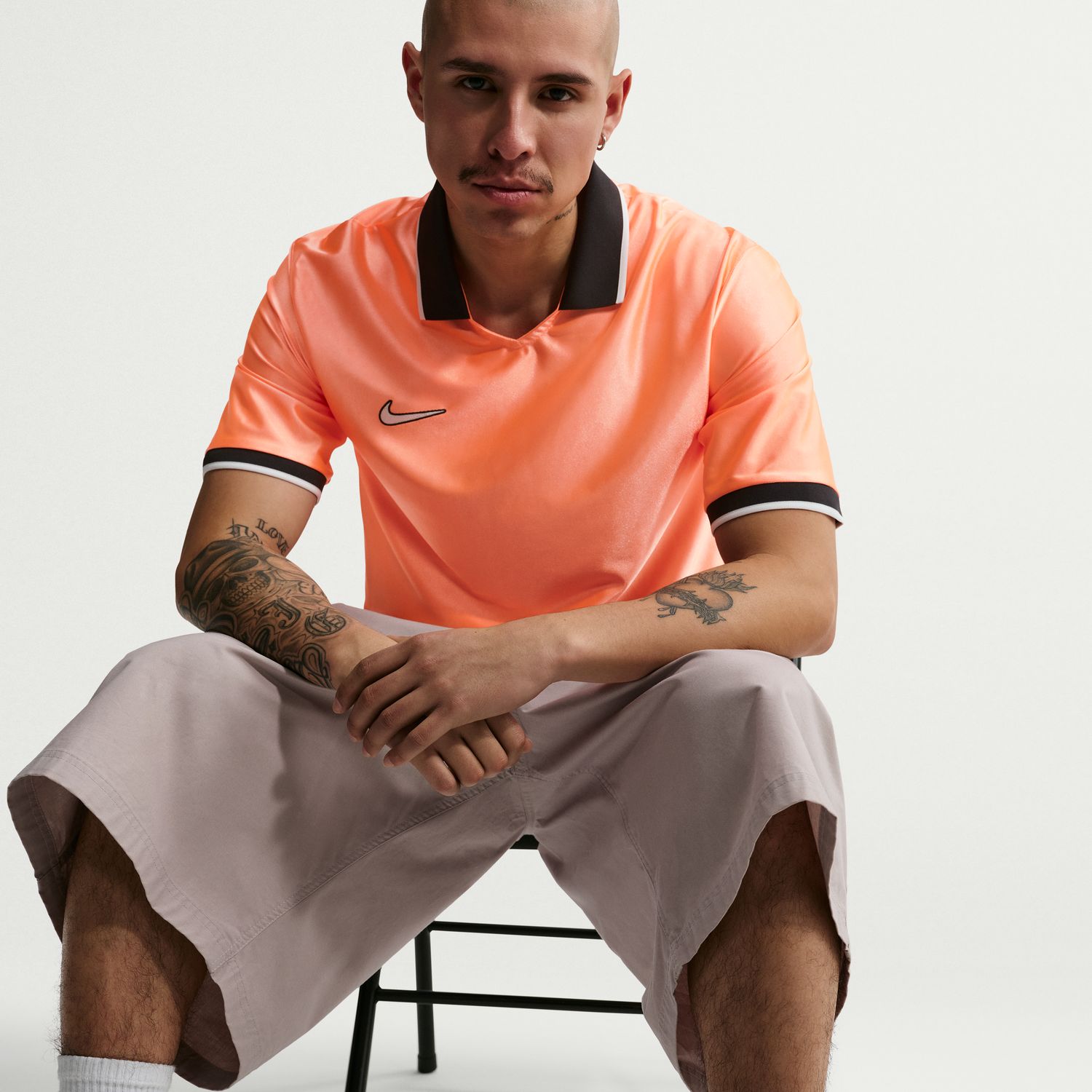 T-shirt de Homem Energy Laranja-3