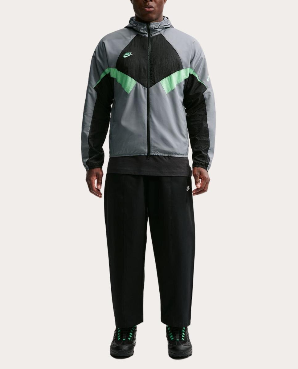 Casaco de Futebol de Homem Premier Nike Cinzento/Verde-4