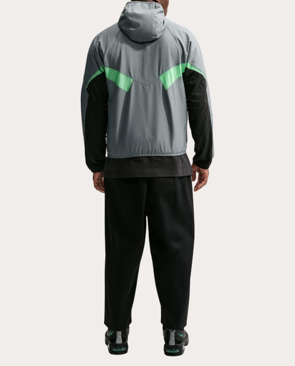 Casaco de Futebol de Homem Premier Nike Cinzento/Verde-5