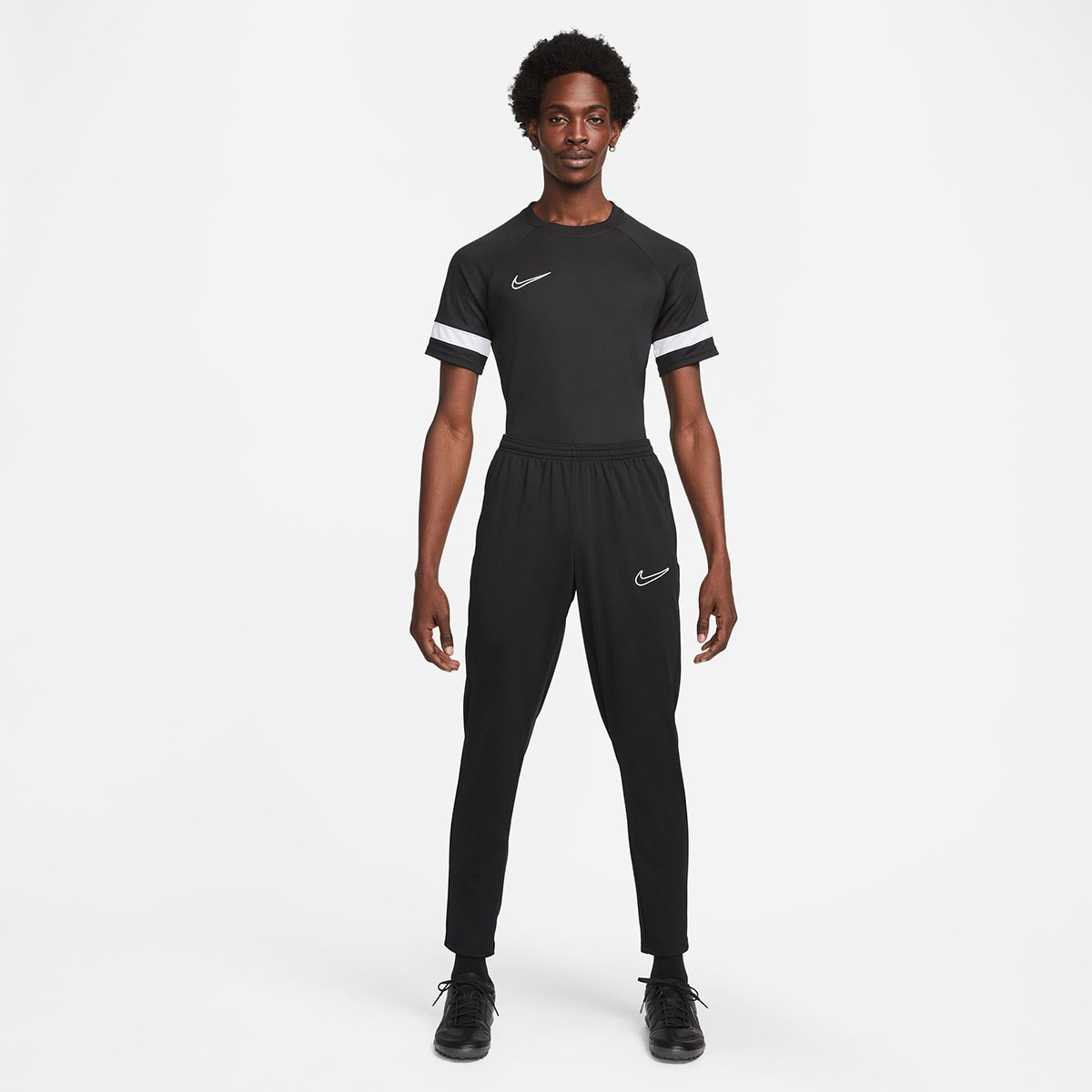 Calças de homem Dri-FIT Academy Nike Preto-5
