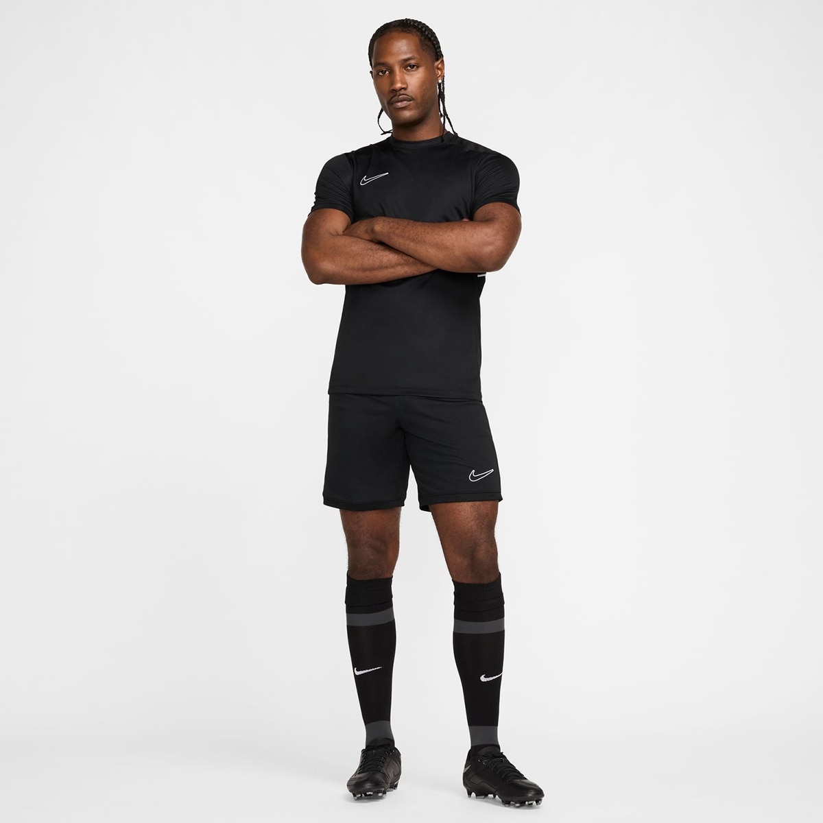 Calções de Futebol de Homem Dri-FIT - Academy Azul-6