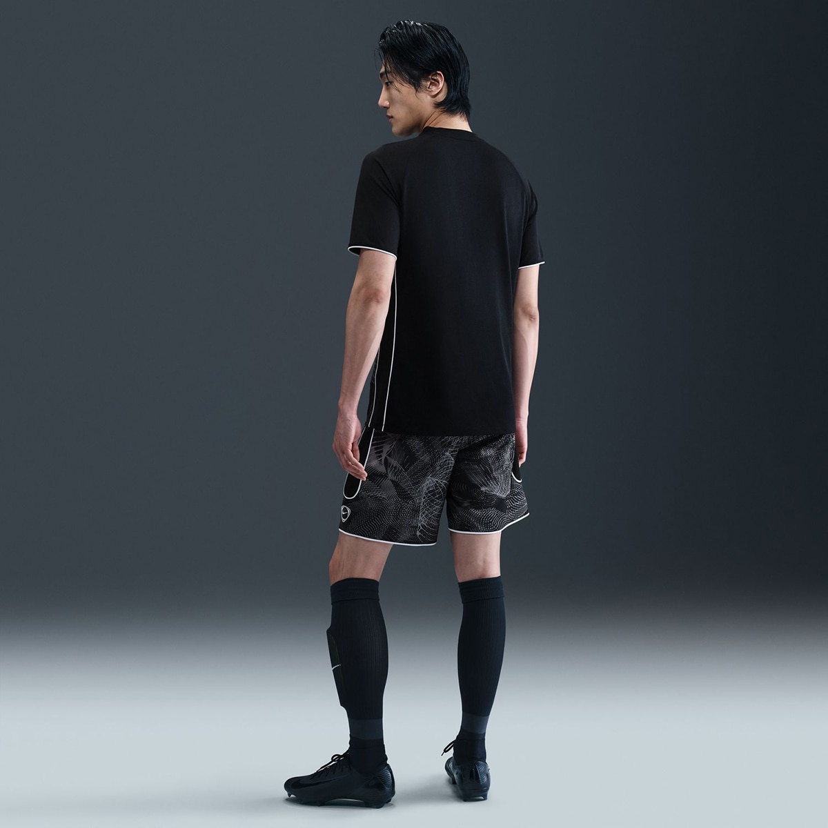 Calções de Homem Dri-FIT Academy+ Short Aop Cinzento-2