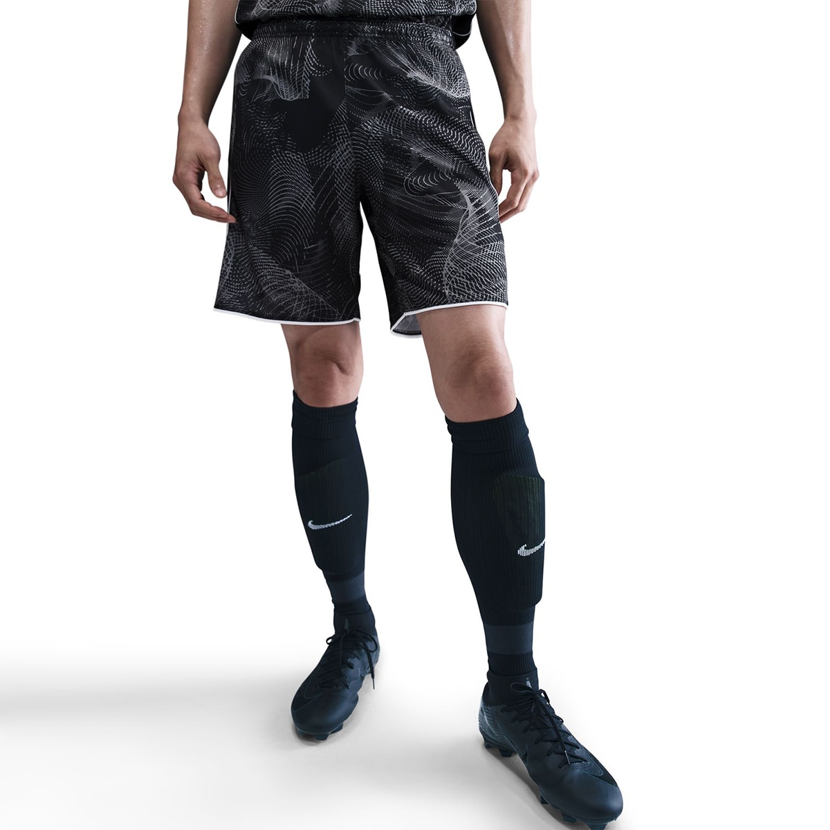 Calções de Homem Dri-FIT Academy+ Short Aop Cinzento-3