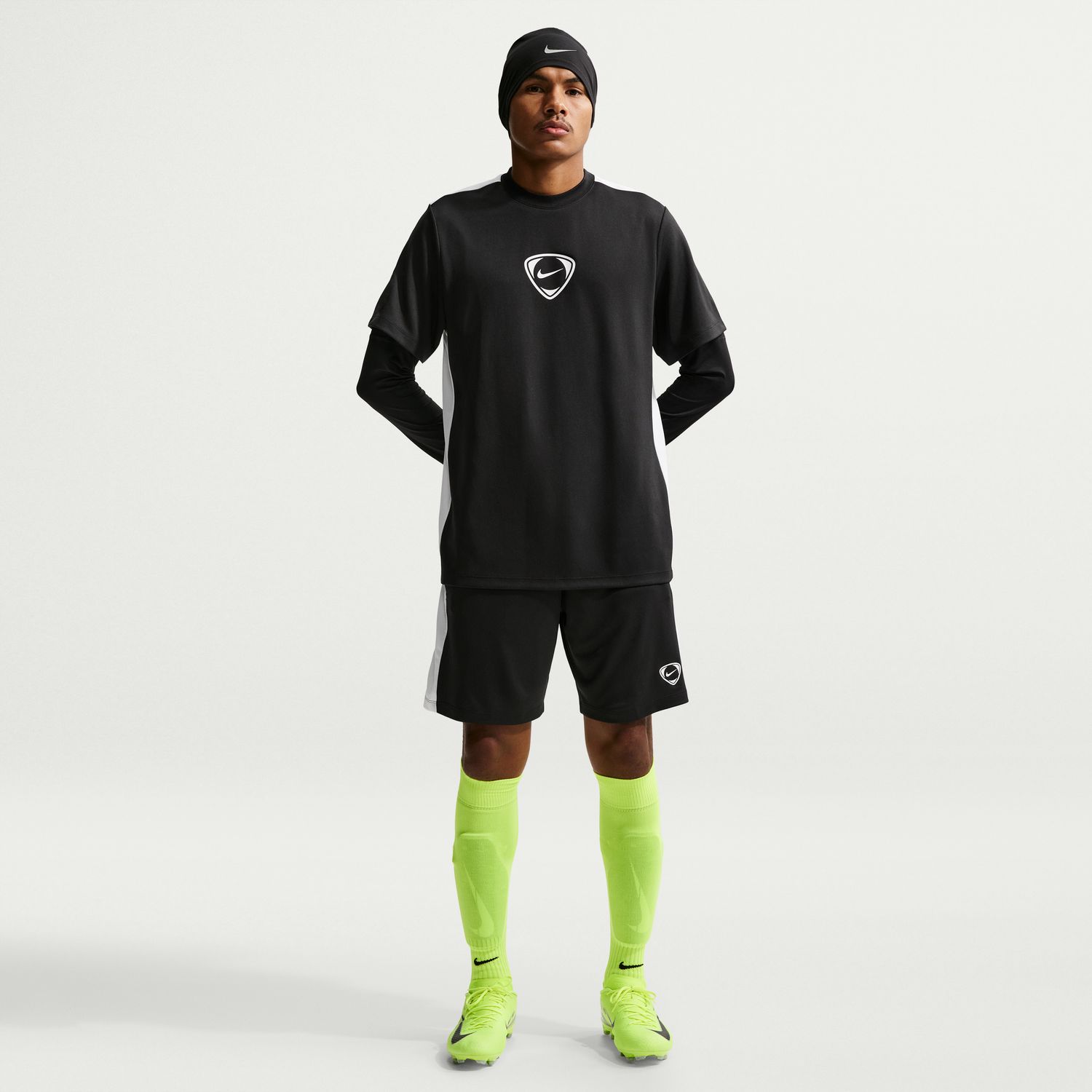 Calções de Homem Academy+ Dri-FIT Preto-3