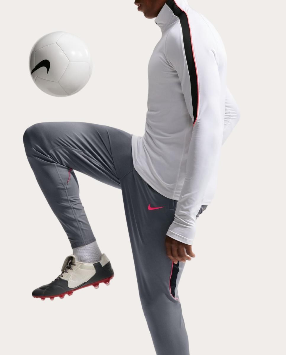Calças de homem Dri-FIT Strike Nike Cinzento-3