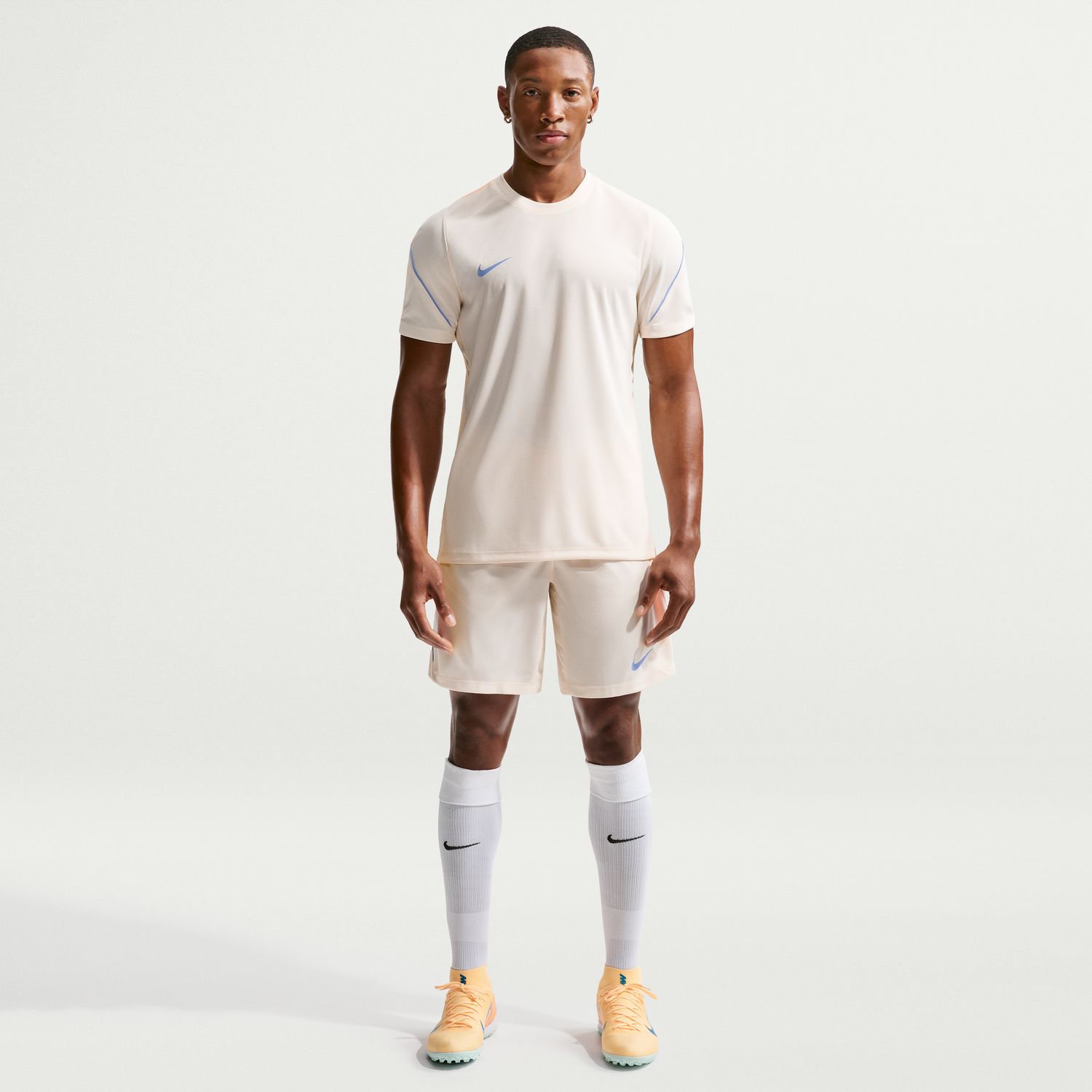 Calções de homem Dri-FIT Strike Nike Branco-4