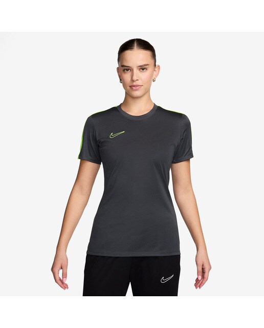 T-shirt de mulher Dri-FIT Academy Nike Cinzento-1