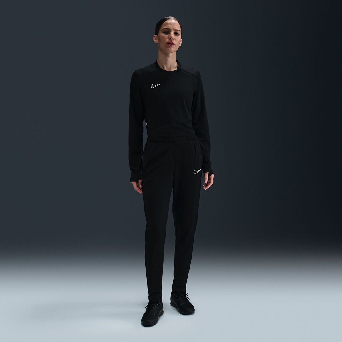 Calças de Mulher Dri-FIT Academy 25 Preto-1