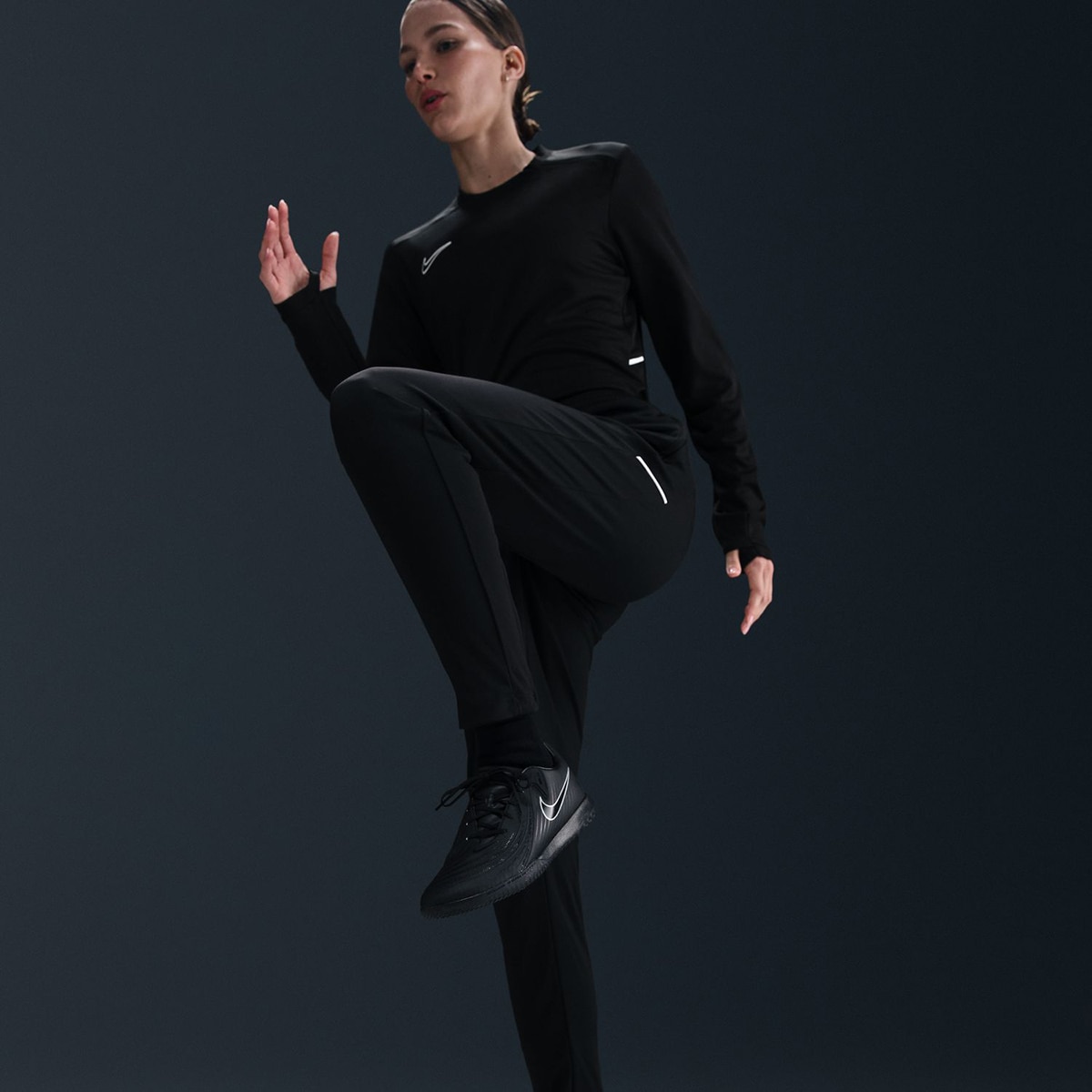 Calças de Mulher Dri-FIT Academy 25 Preto-3