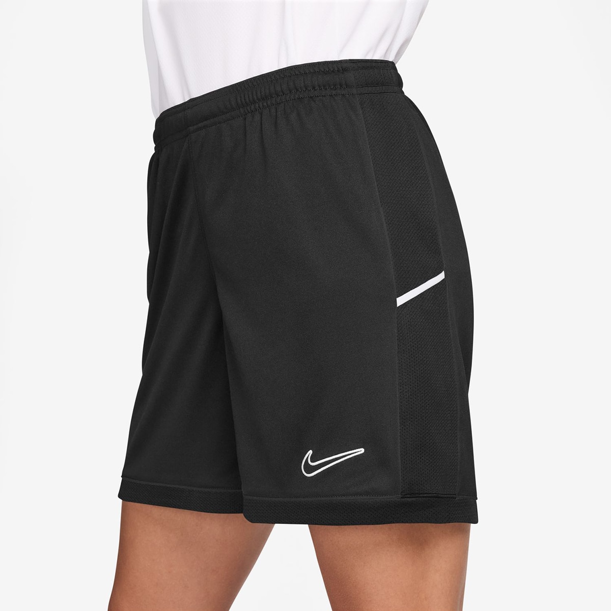 Calções de Futebol de Mulher Dri-FIT Academy 25 Preto-3