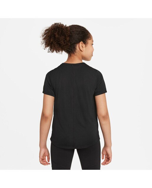 T-shirt de Criança Dri-FIT One Preto-2