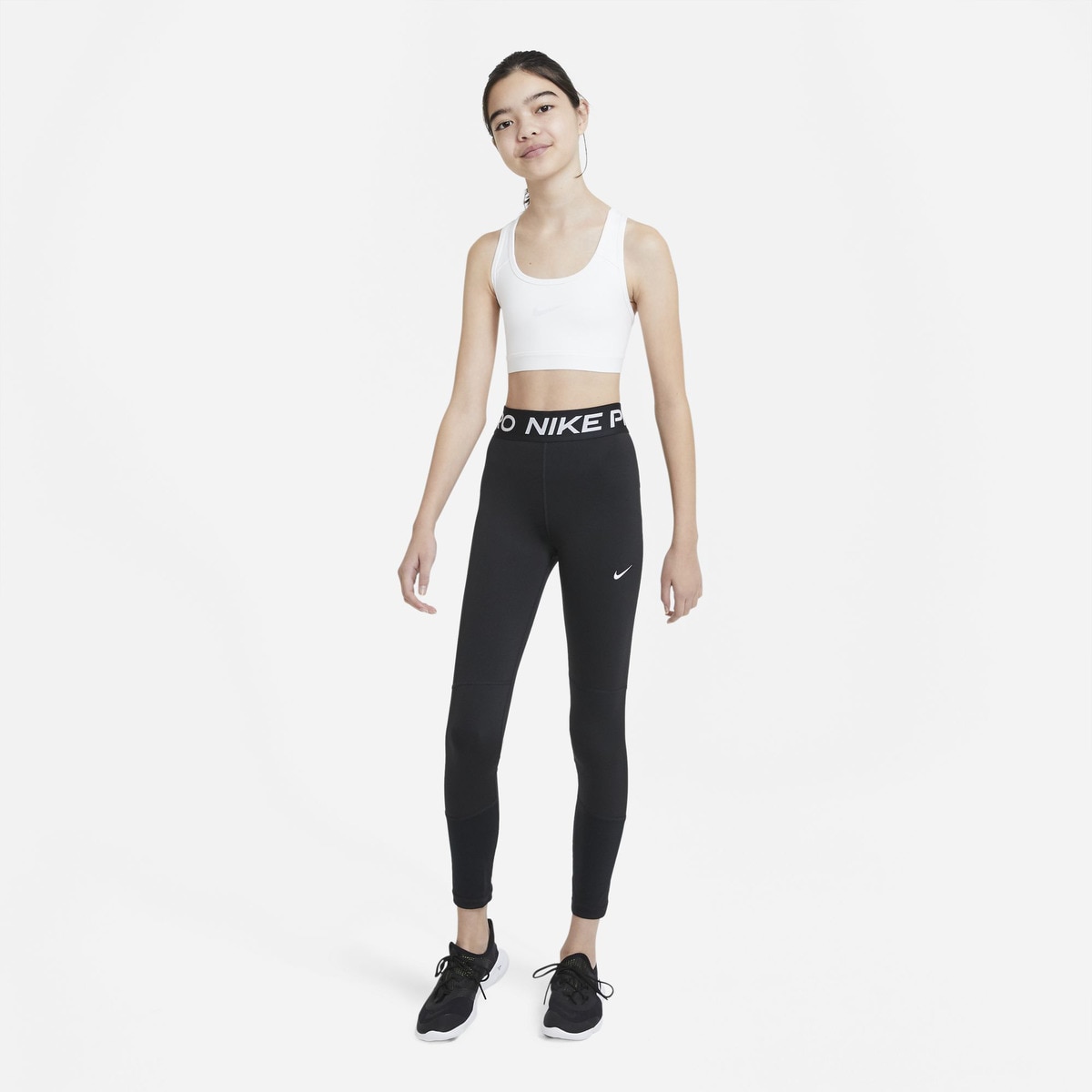 Leggings de Menina Pro Dri-FIT Preto-4