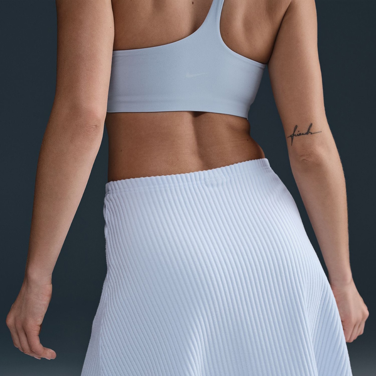 Saia de Mulher Sportswear Chill Rib Azul-4