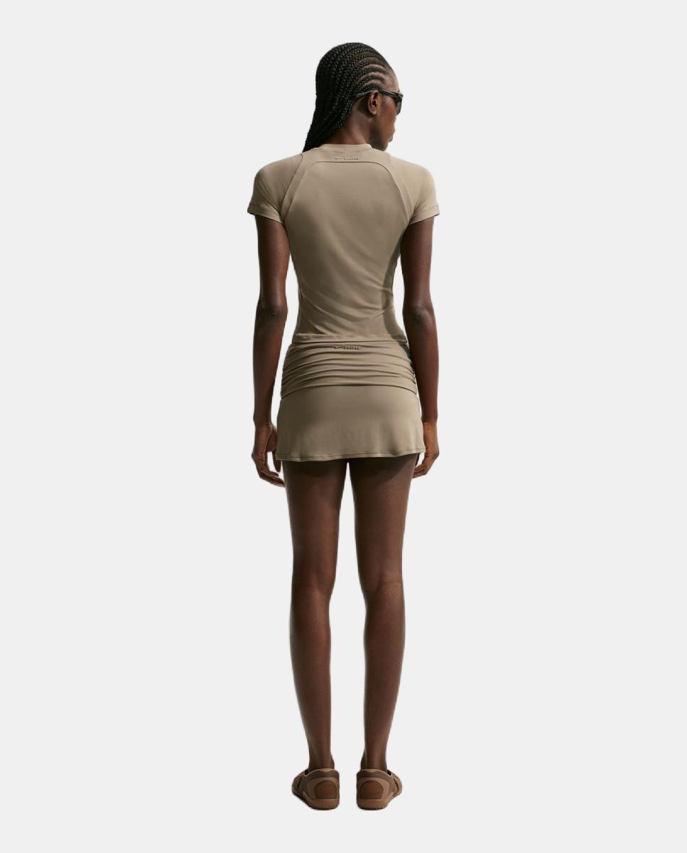 Falda pantalón de mujer Airy NikeSKIMS - Marrón Marrón-2