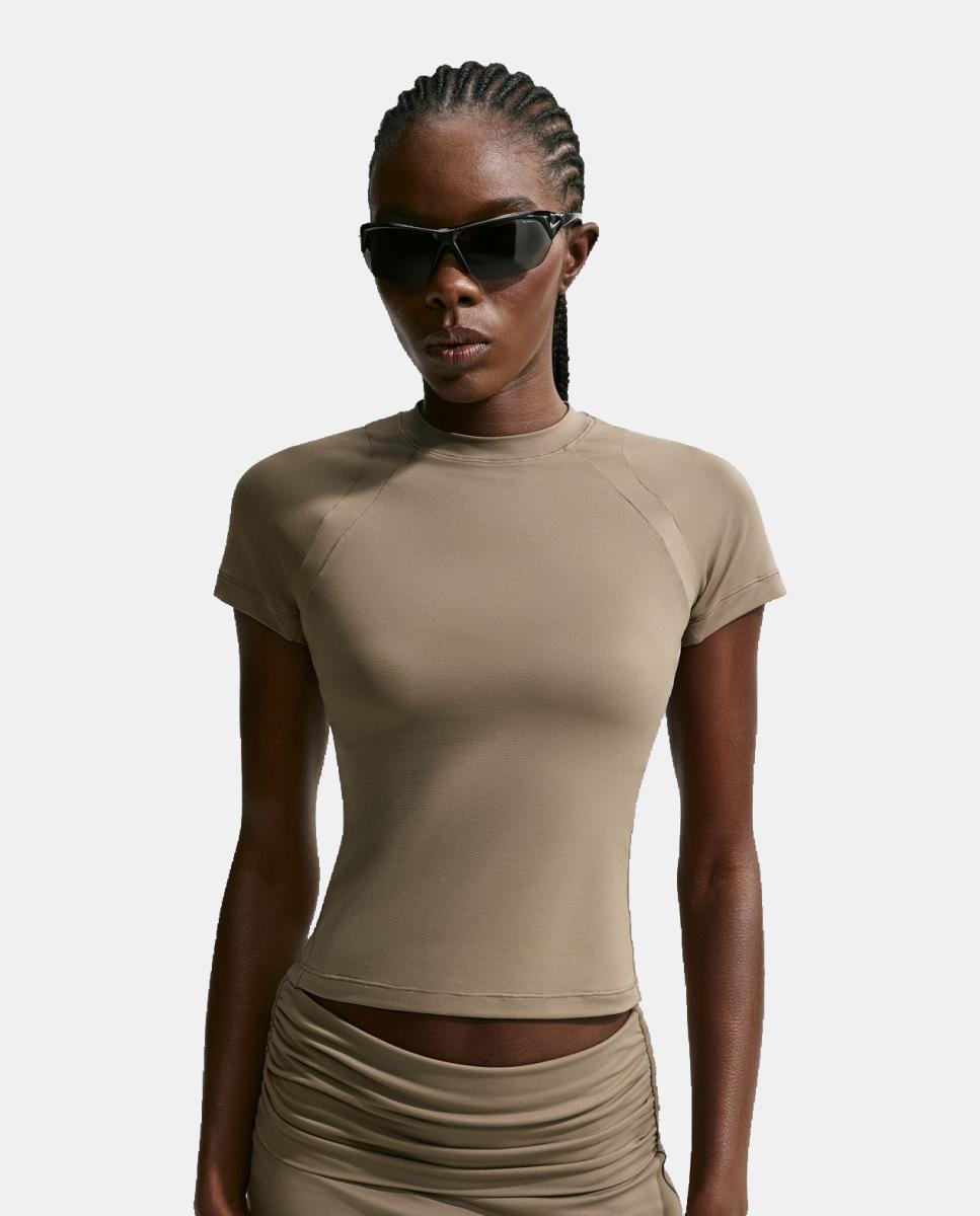 Falda pantalón de mujer Airy NikeSKIMS - Marrón Marrón-5