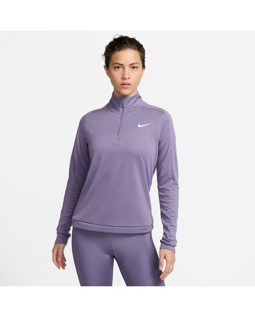 Sweatshirt de mulher Dri-FIT Pacer Nike Roxo-1