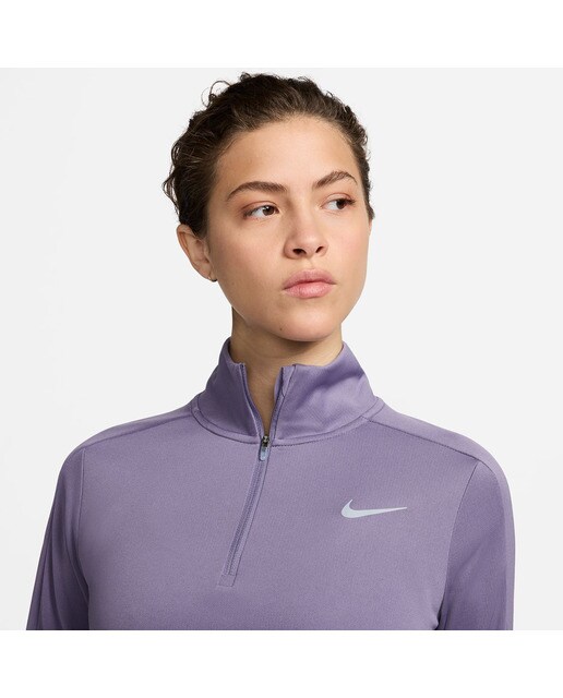Sweatshirt de mulher Dri-FIT Pacer Nike Roxo-3