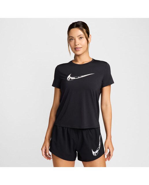 T-shirt de Mulher One Swoosh Preto-1
