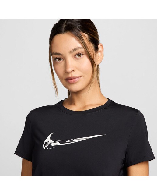 T-shirt de Mulher One Swoosh Preto-3