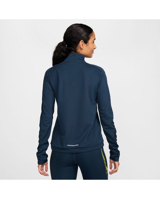 Sweatshirt de mulher Dri-FIT Pacer Nike Azul-escuro-2