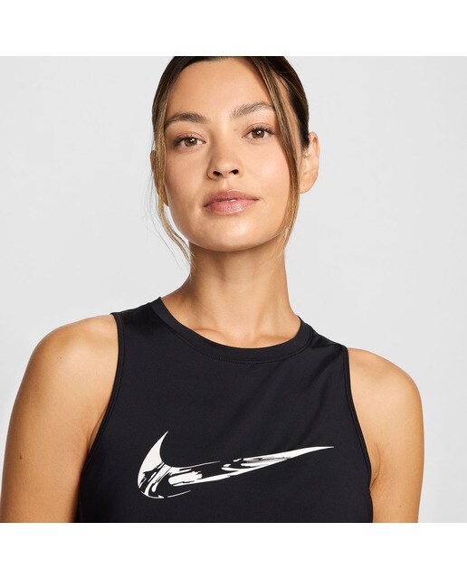 T-shirt de Mulher One Swoosh Preto-3
