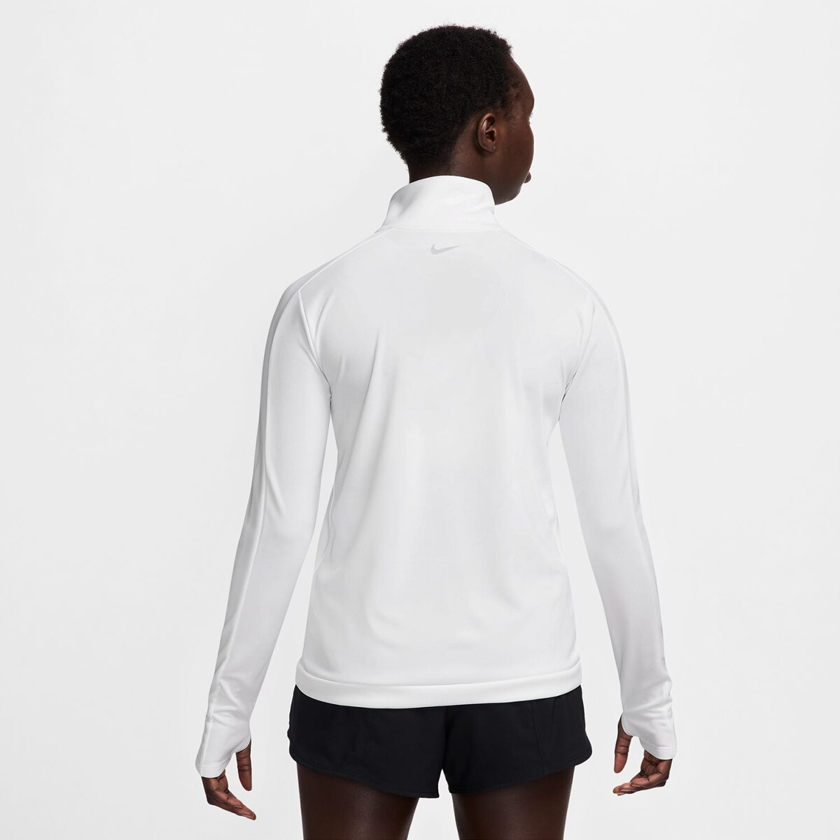 T-shirt de mulher Swoosh Nike Branco-2
