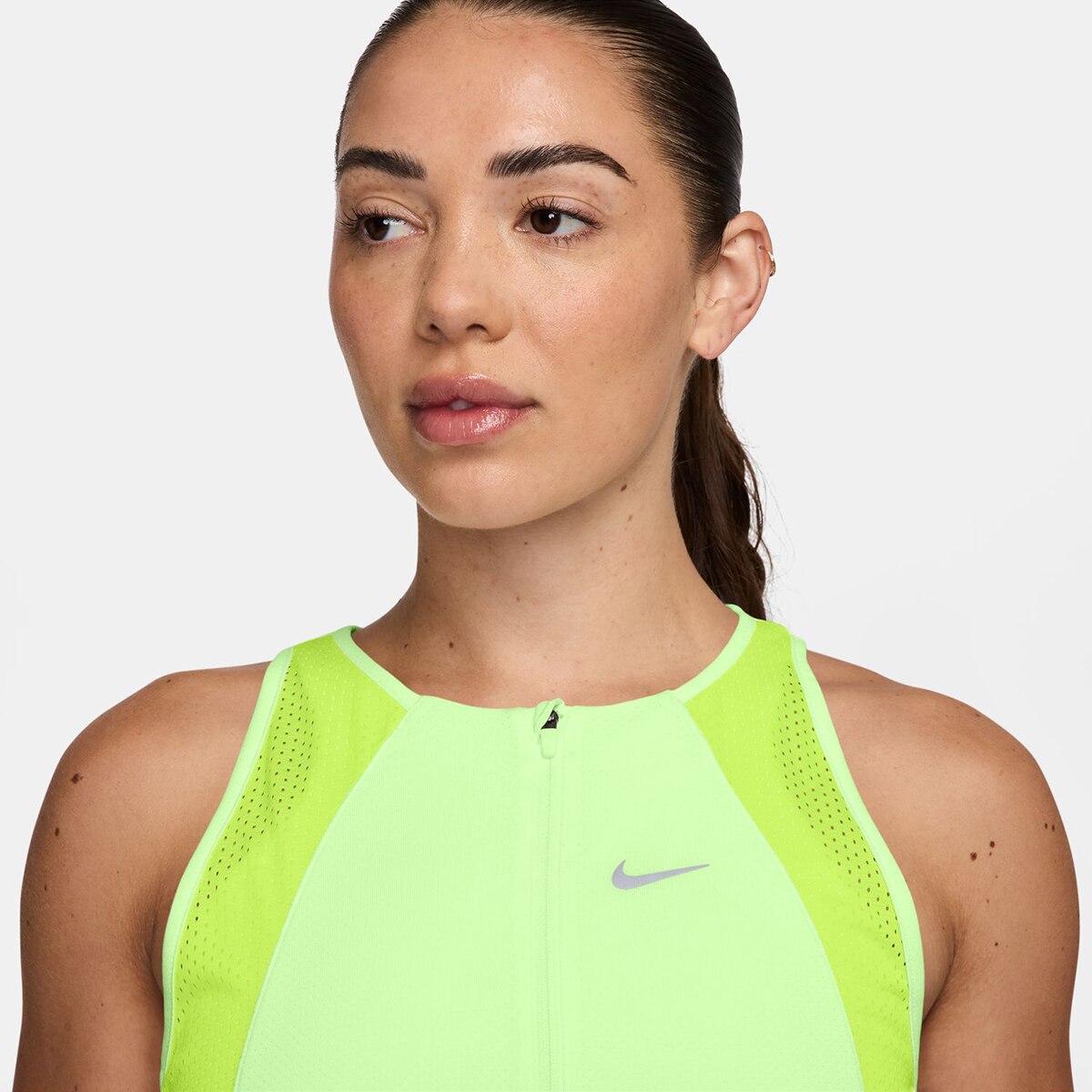 T-shirt de mulher Nike Nike Amarelo-3