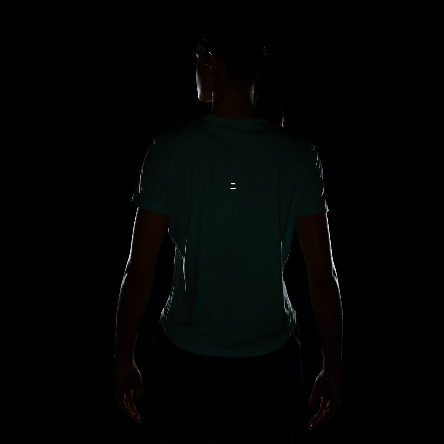 T-shirt de Mulher Tempo Swoosh Verde-5